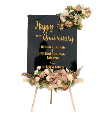 Papan Bunga Akrilik Blukon