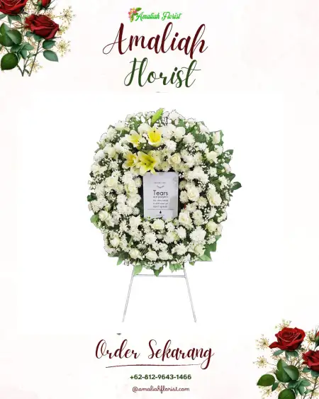 Krans Bunga Duka Blukon